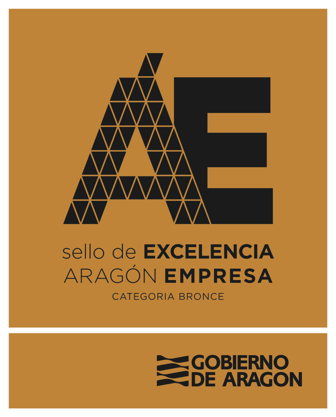 Sello de Excelencia Aragón Empresa Categoría Bronce, Gobierno de Aragón